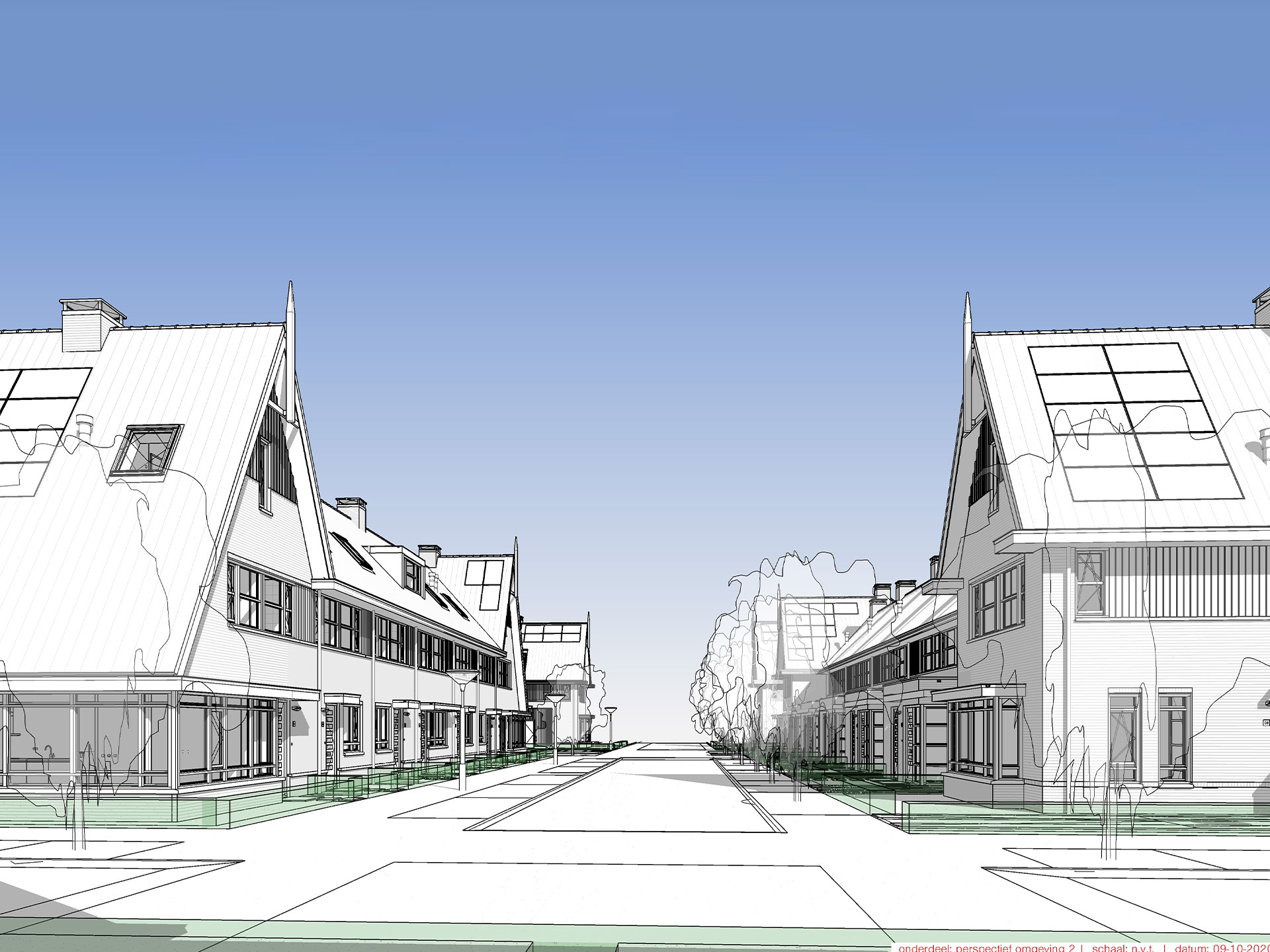 Groen Dorpsveld Reeuwijk - perspectief Visschouw