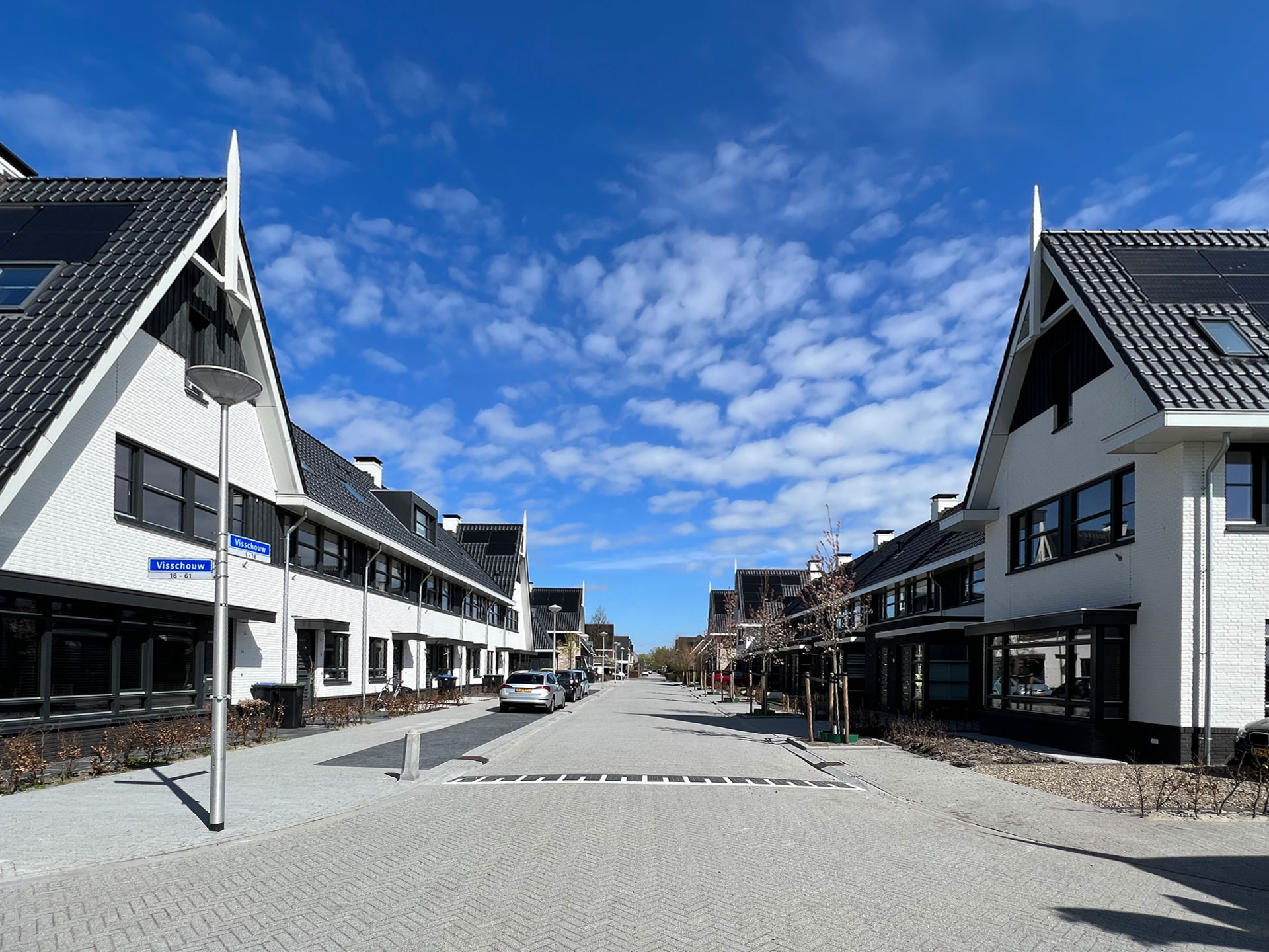 Groen Dorpsveld Reeuwijk Dorp straat