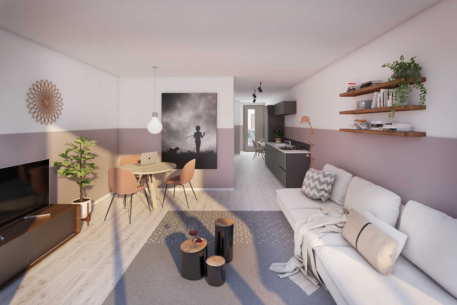 Appartementencomplex Welgelegen Blok G Utrecht - impressie interieur