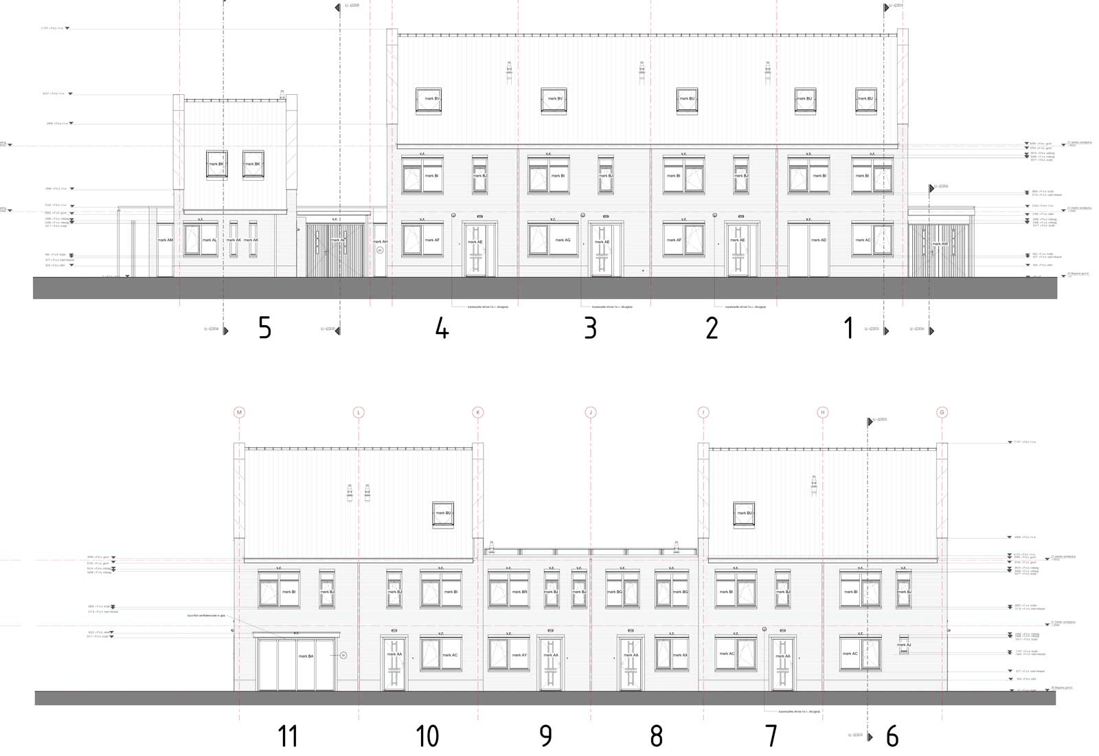 Bodegraven Weideveld CPO - Gevelaanzichten Bodegraven Weideveld CPO - Gevelaanzichten