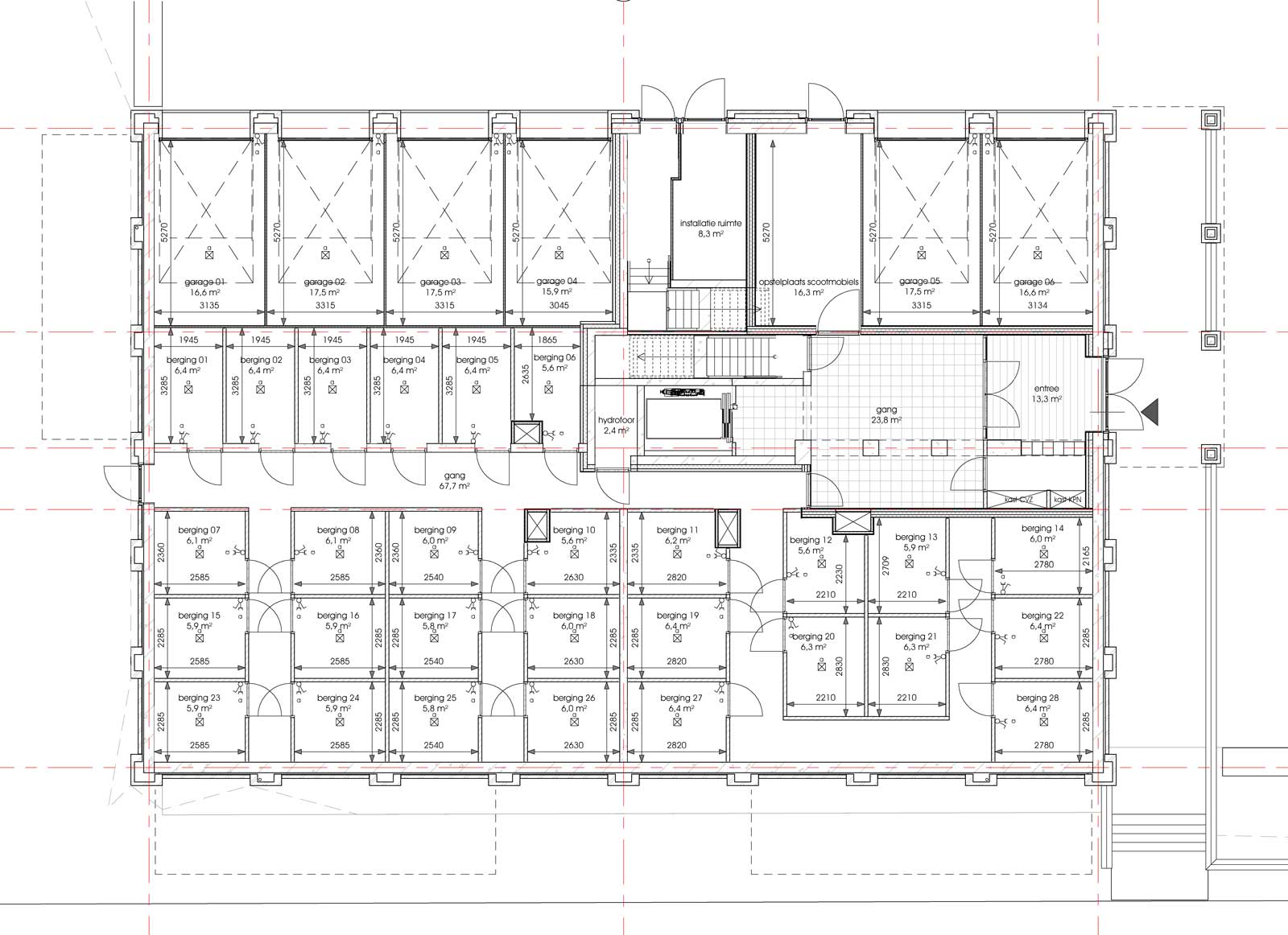Ede residentie Enka appartementencomplex - Begane grond Ede residentie Enka appartementencomplex - Begane grond