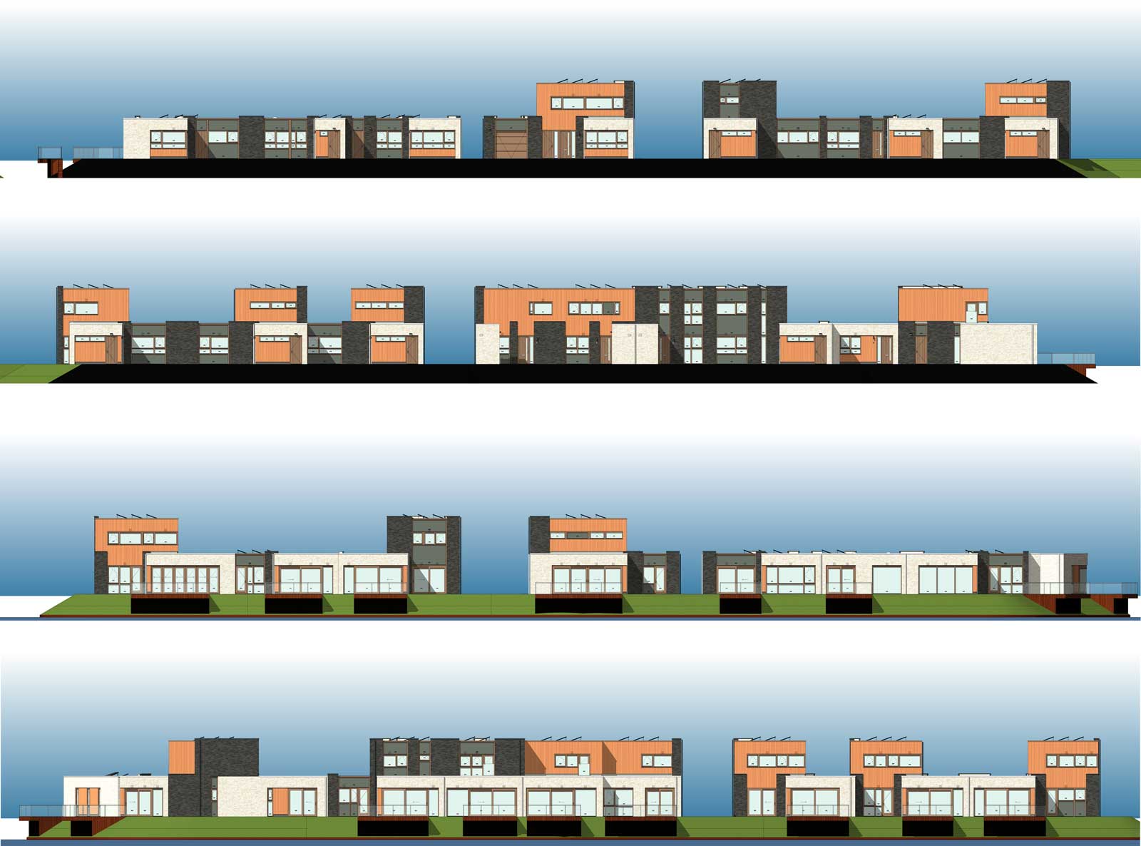 Teylingerhof Bleiswijk CPO Patiowoningen - Gevelaanzichten