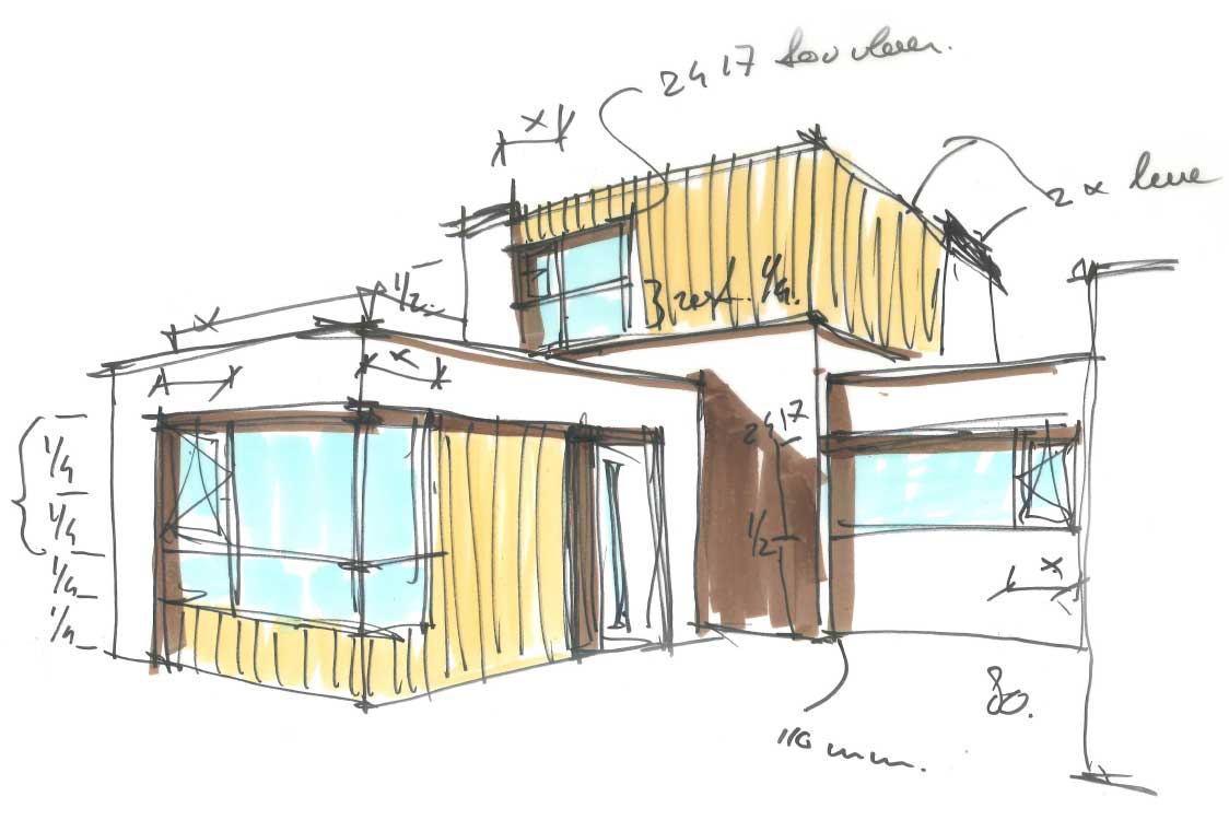 Teylingerhof Bleiswijk CPO Patiowoningen - Eerste schets