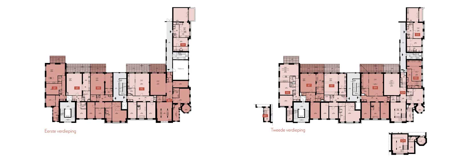 eerste verdieping en tweede verdieping - Rijksmonument Ooglijdersgasthuis Utrecht eerste verdieping en tweede verdieping - Rijksmonument Ooglijdersgasthuis Utrecht