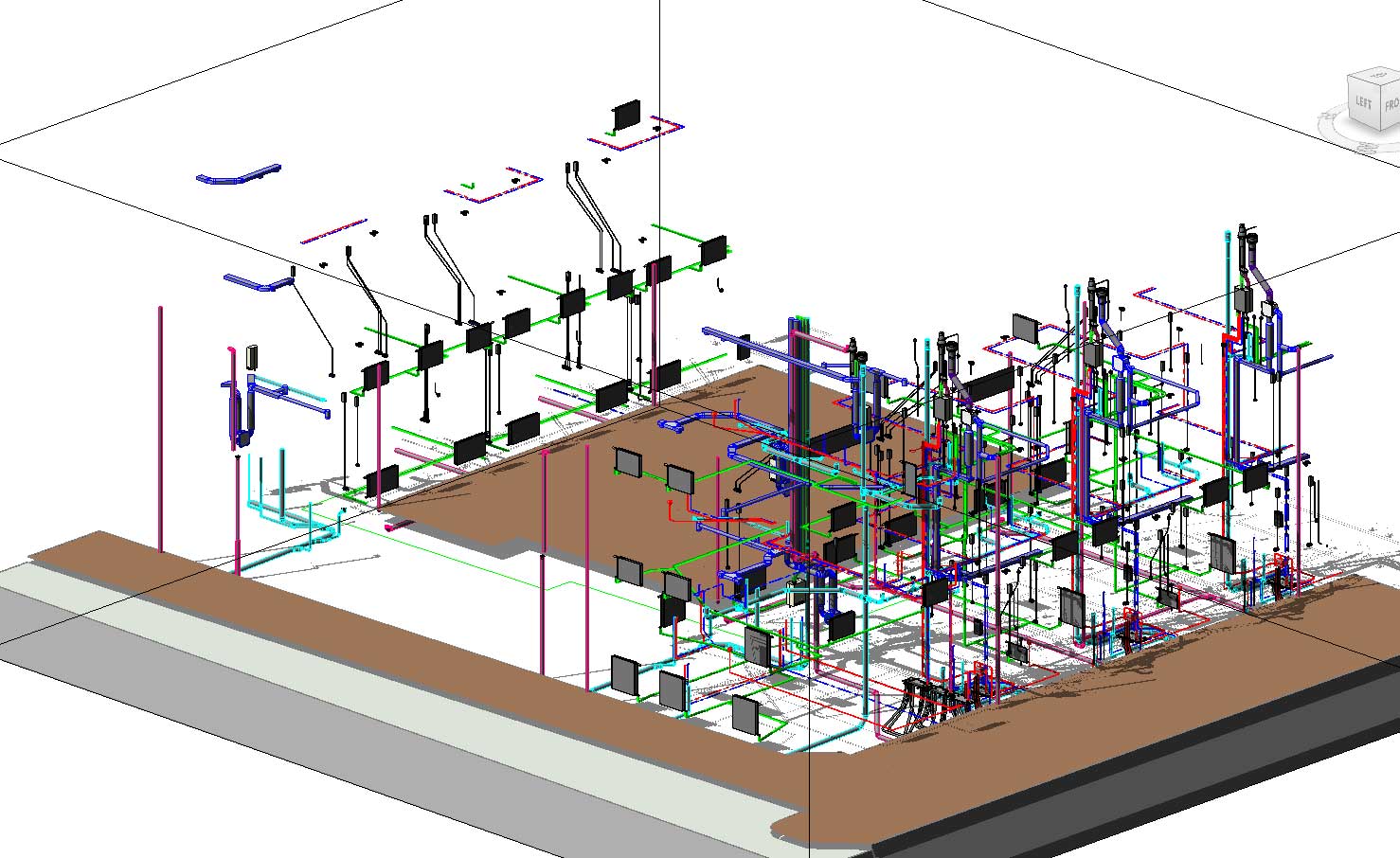 BIM model installaties - Utrecht De Novelle stadswoningen BIM model installaties - Utrecht De Novelle stadswoningen