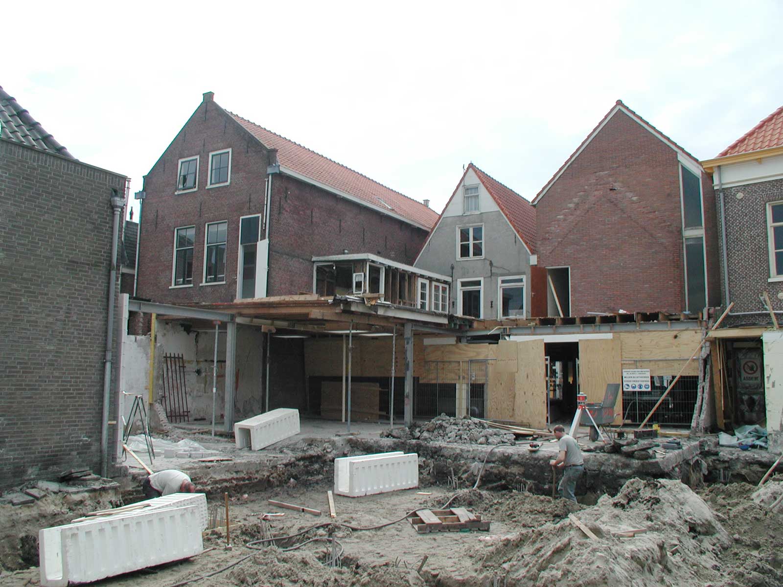 deels gesloopt - Binnenstedelijke herontwikkeling Dubbele Buurt Purmerend