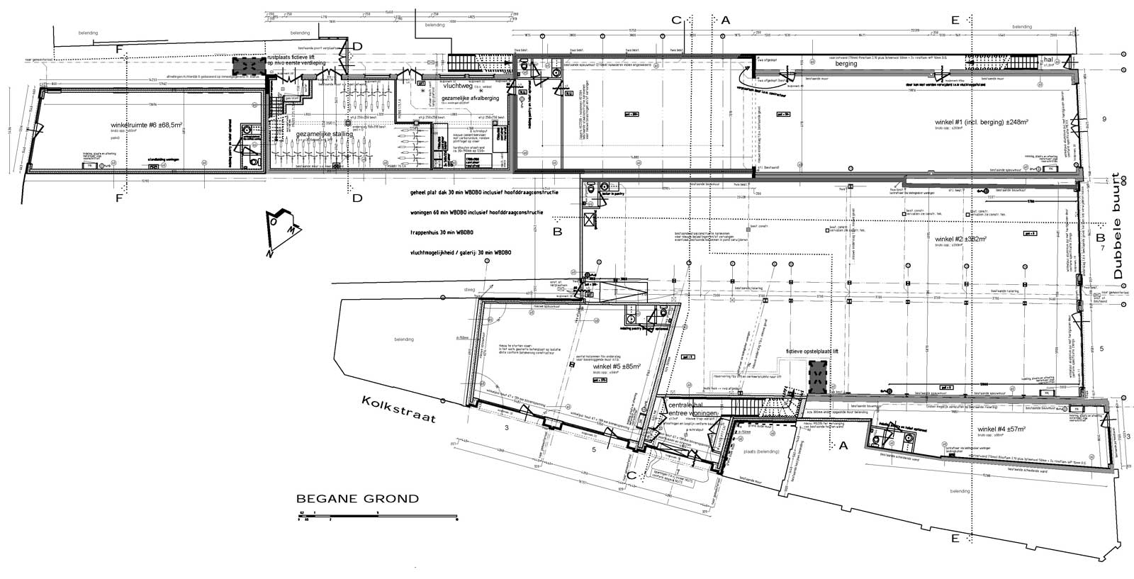 begane grond - Binnenstedelijke herontwikkeling Dubbele Buurt Purmerend