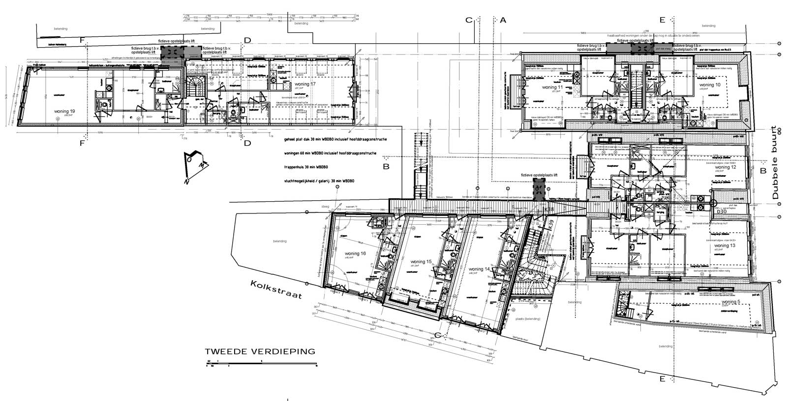 tweede verdieping - Binnenstedelijke herontwikkeling Dubbele Buurt Purmerend