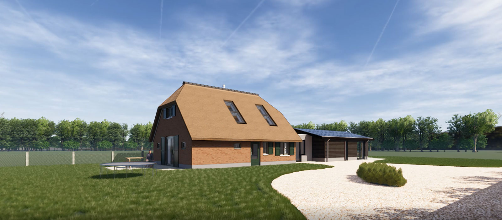 impressie voorzijde - particulier woonhuis boerderij Vaassen impressie voorzijde - particulier woonhuis boerderij Vaassen