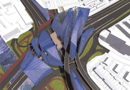 stedelijke verdichting kleinpolderplein Rotterdam