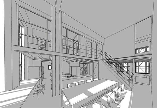 Industrieel loft in Raamwerk 75 te Woerden