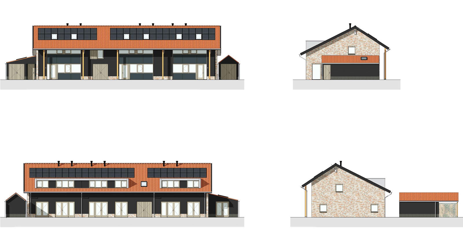 gevelaanzichten - Veldschuur Soester Erf Soest gevelaanzichten - Veldschuur Soester Erf Soest