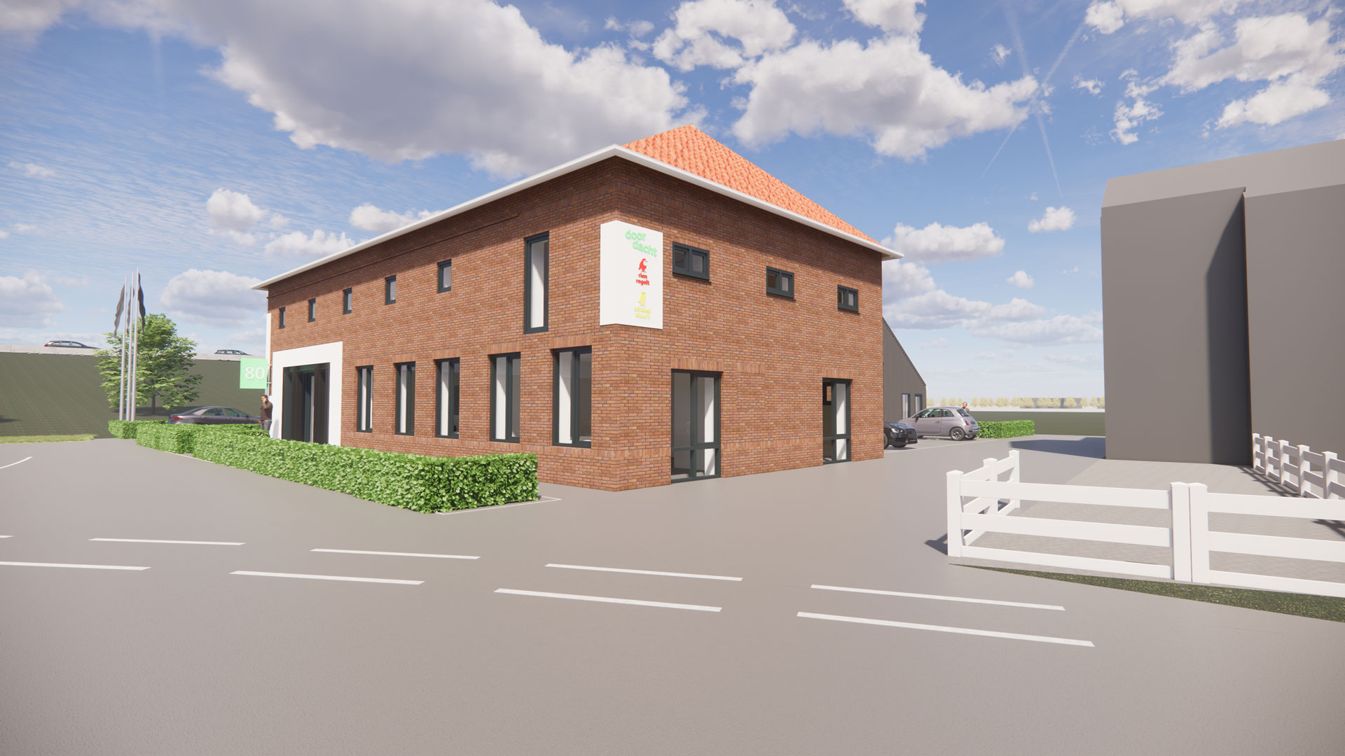 Oud Bodegraafseweg Doordacht Rien Schakel - impressie voorgevel