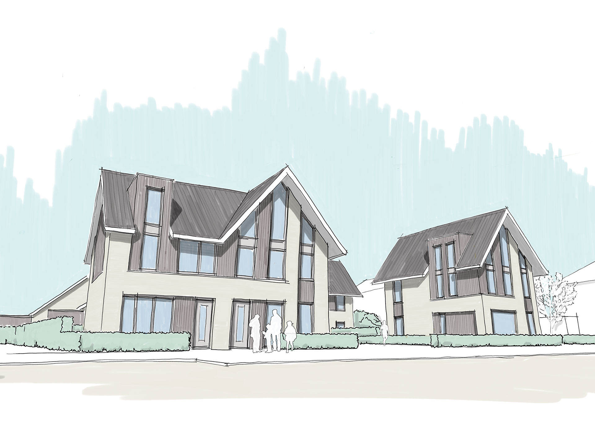 Zwammerdam Vinkebuurt beeld vanaf Vinkebuurt Zwammerdam Vinkebuurt beeld vanaf Vinkebuurt