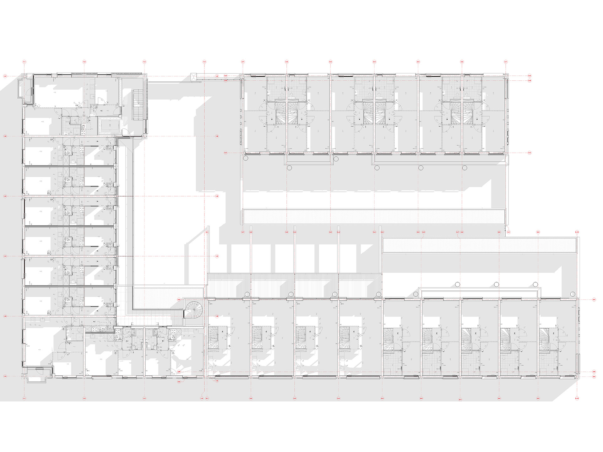 Haringlocatie Delft appartementencomplex BIM plattegrond Haringlocatie Delft appartementencomplex BIM plattegrond