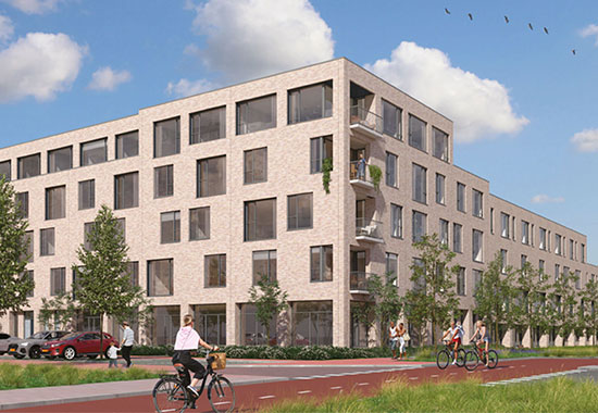54 woningen Haringlocatie