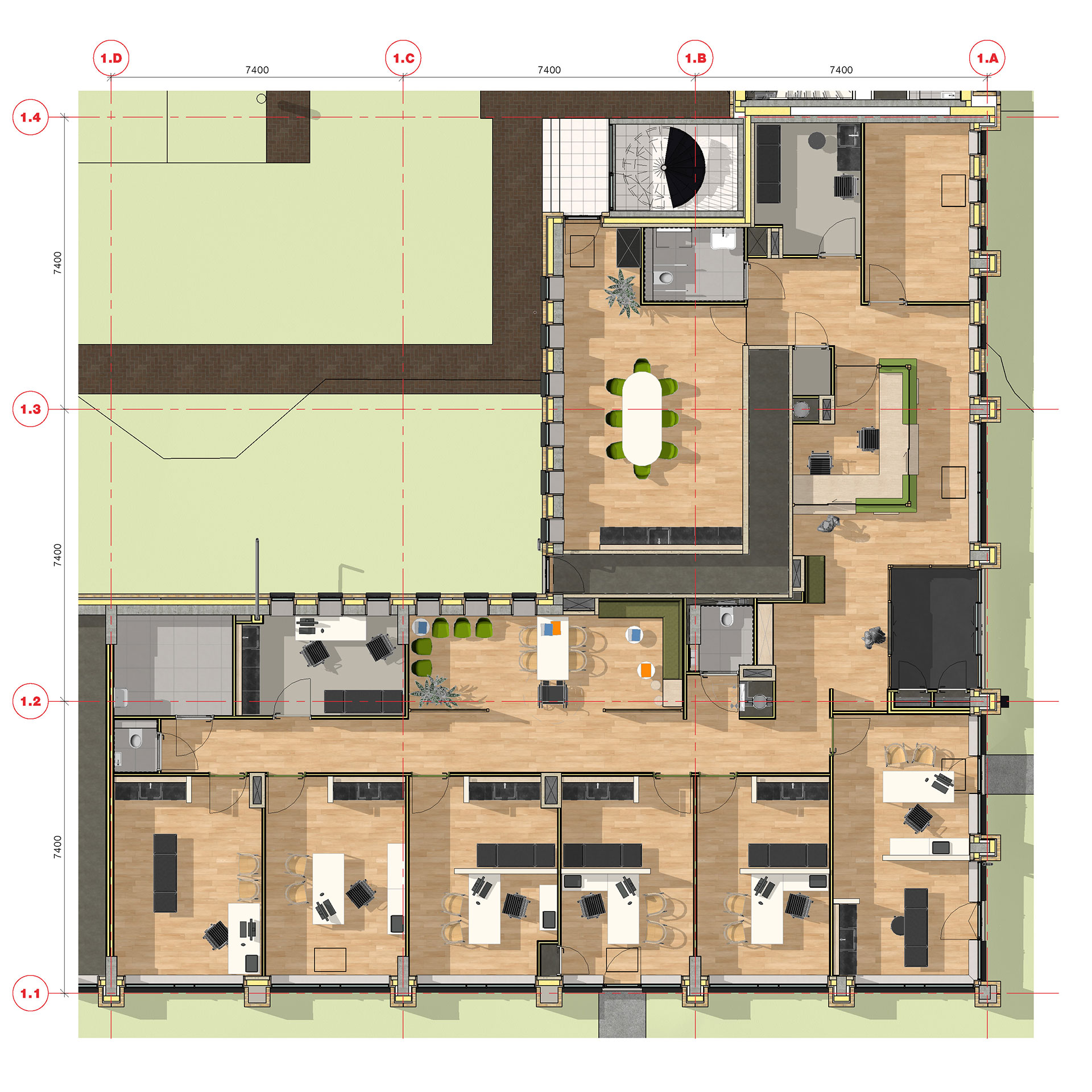 Huisartsenpraktijk Haringlocatie Delft plattegrond Huisartsenpraktijk Haringlocatie Delft plattegrond
