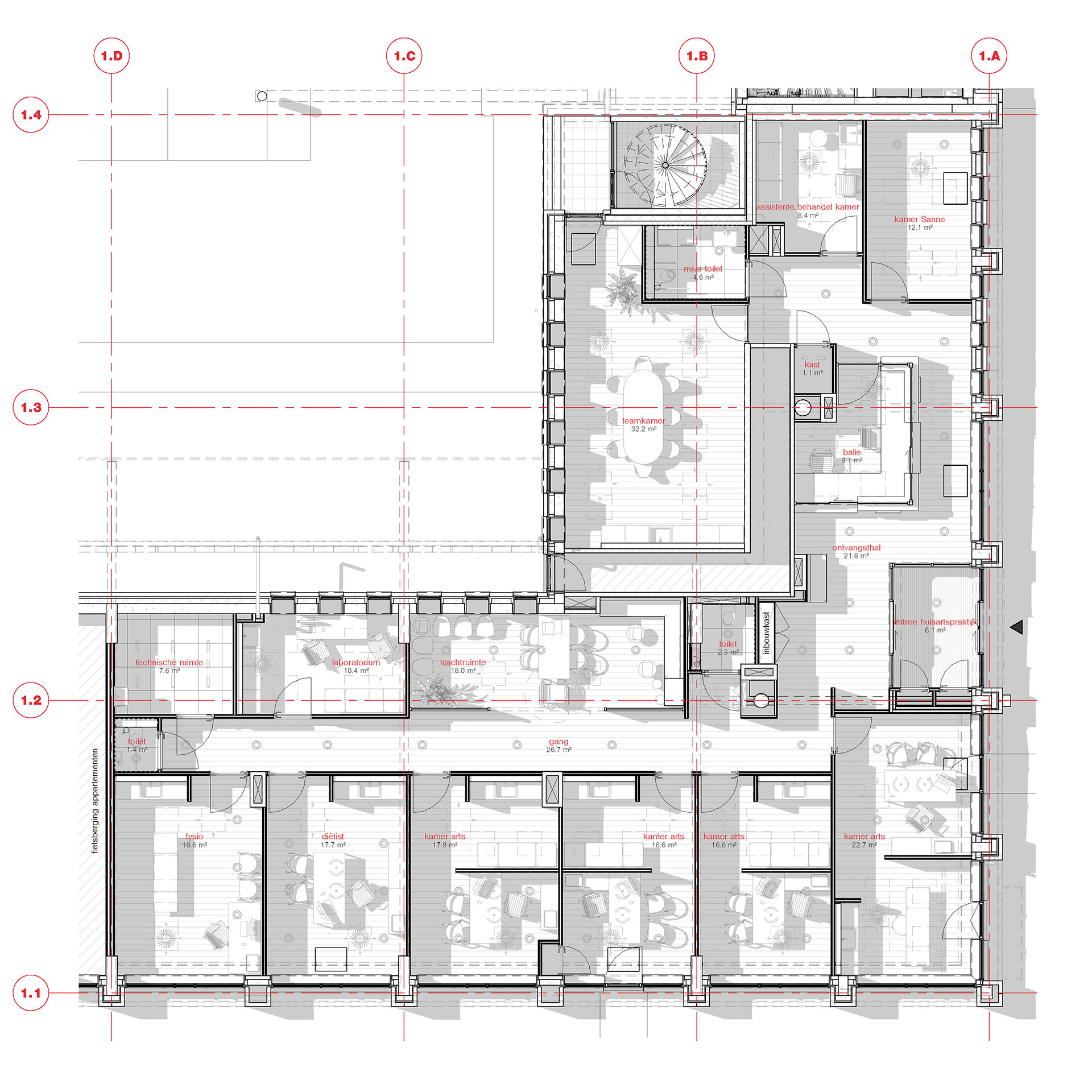 Huisartsenpraktijk Haringlocatie Delft plattegrond Huisartsenpraktijk Haringlocatie Delft plattegrond