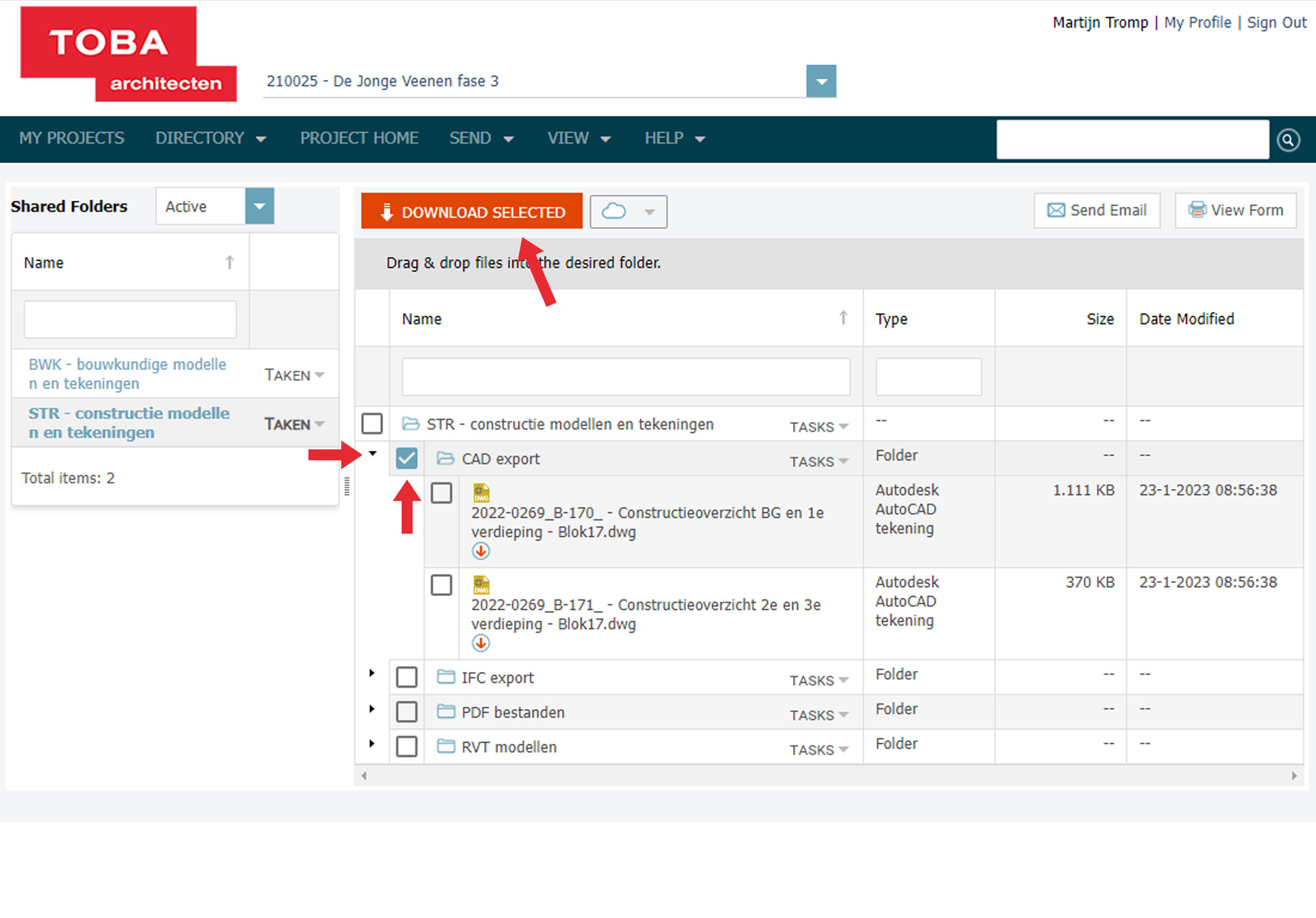 Toba architecten info exchange portaal newforma shared folders Toba architecten info exchange portaal newforma shared folders