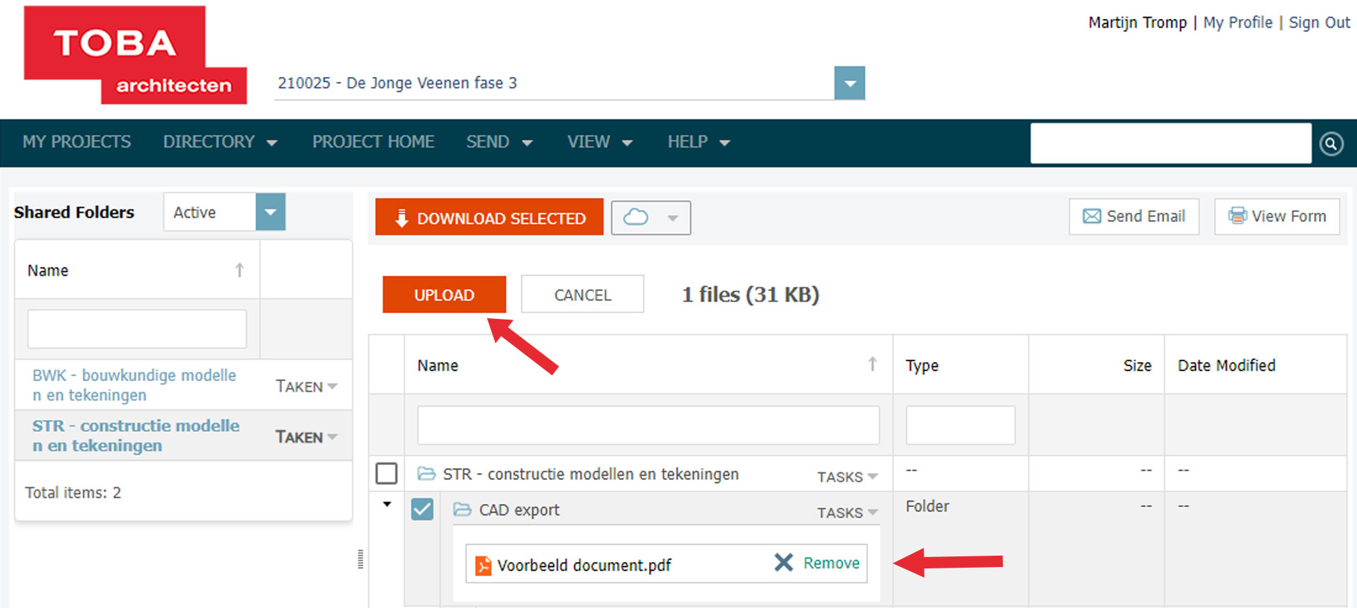 Toba architecten info exchange portaal newforma shared folders Toba architecten info exchange portaal newforma shared folders