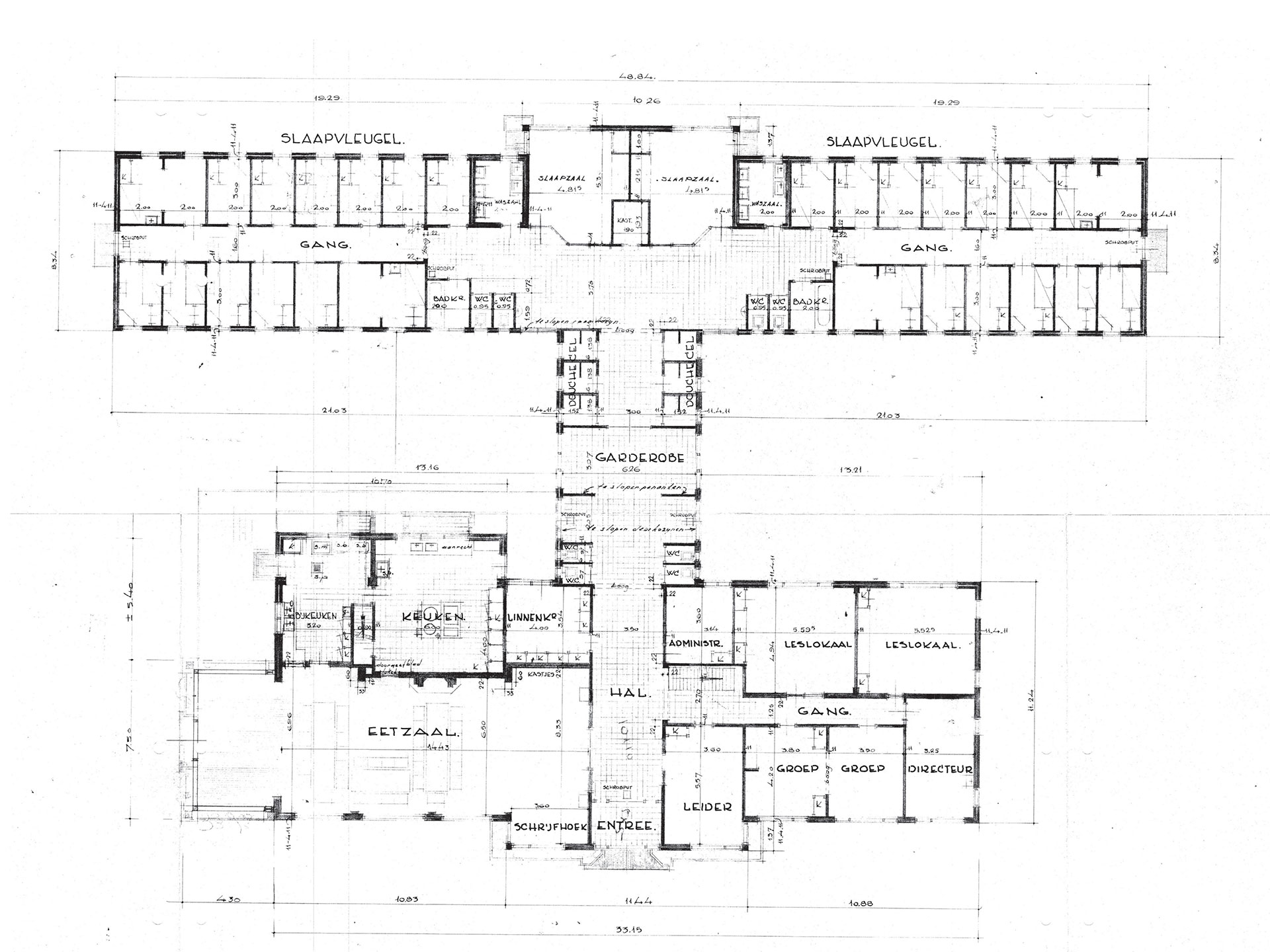 Hollandsche Raden herontwikkeling Hertenkamp zorglocatie archieftekening Hollandsche Raden herontwikkeling Hertenkamp zorglocatie archieftekening