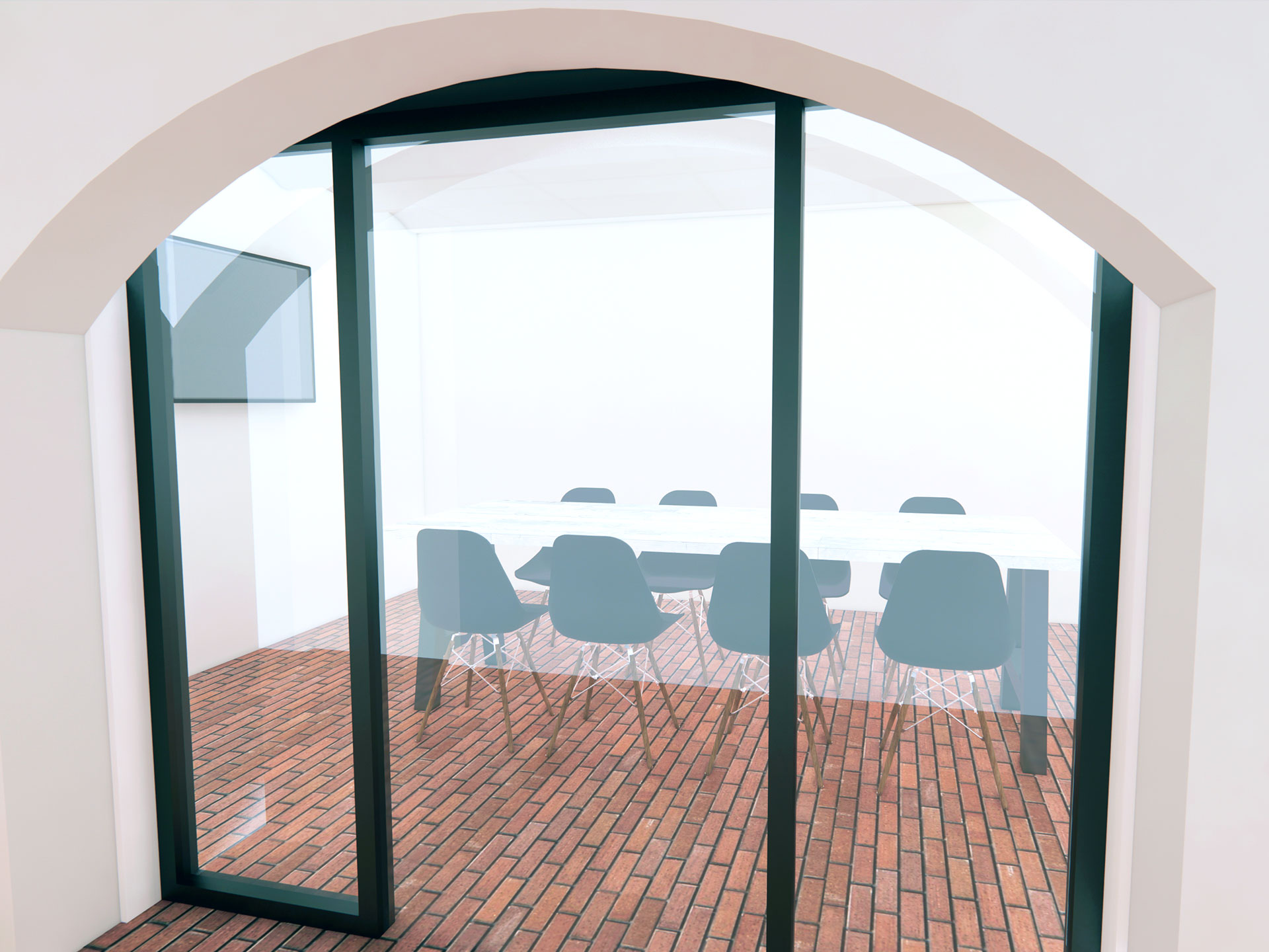 Landgoed Beukenhorst Driebergen souterrain kantoorruimte impressie Landgoed Beukenhorst Driebergen souterrain kantoorruimte impressie