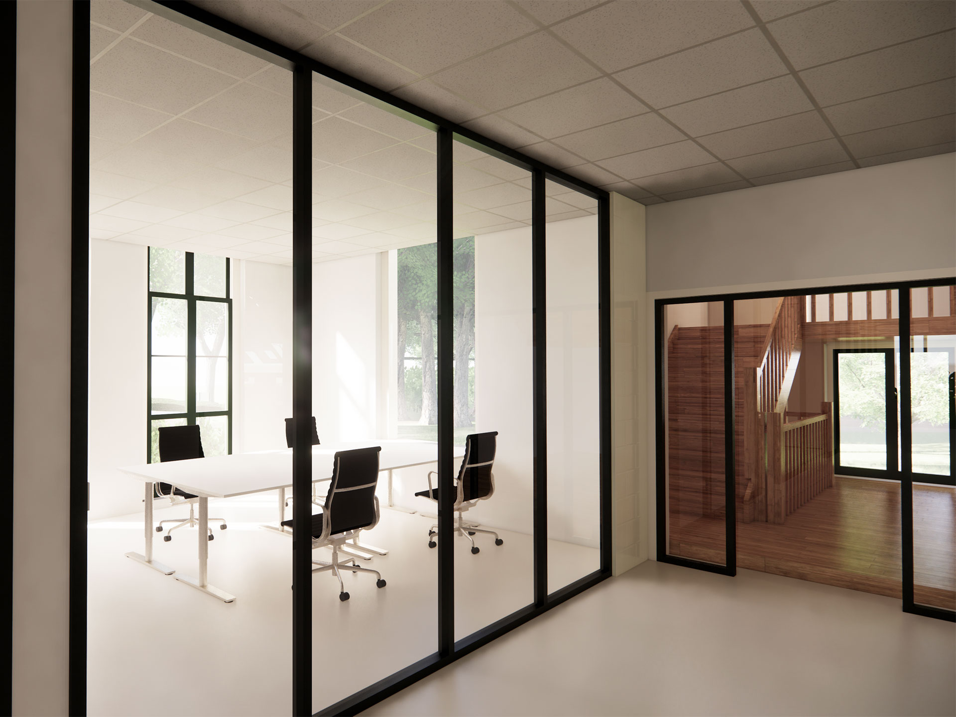 Landgoed Beukenhorst Driebergen gangstructuur in uitvoering Landgoed Beukenhorst Driebergen gangstructuur in uitvoering