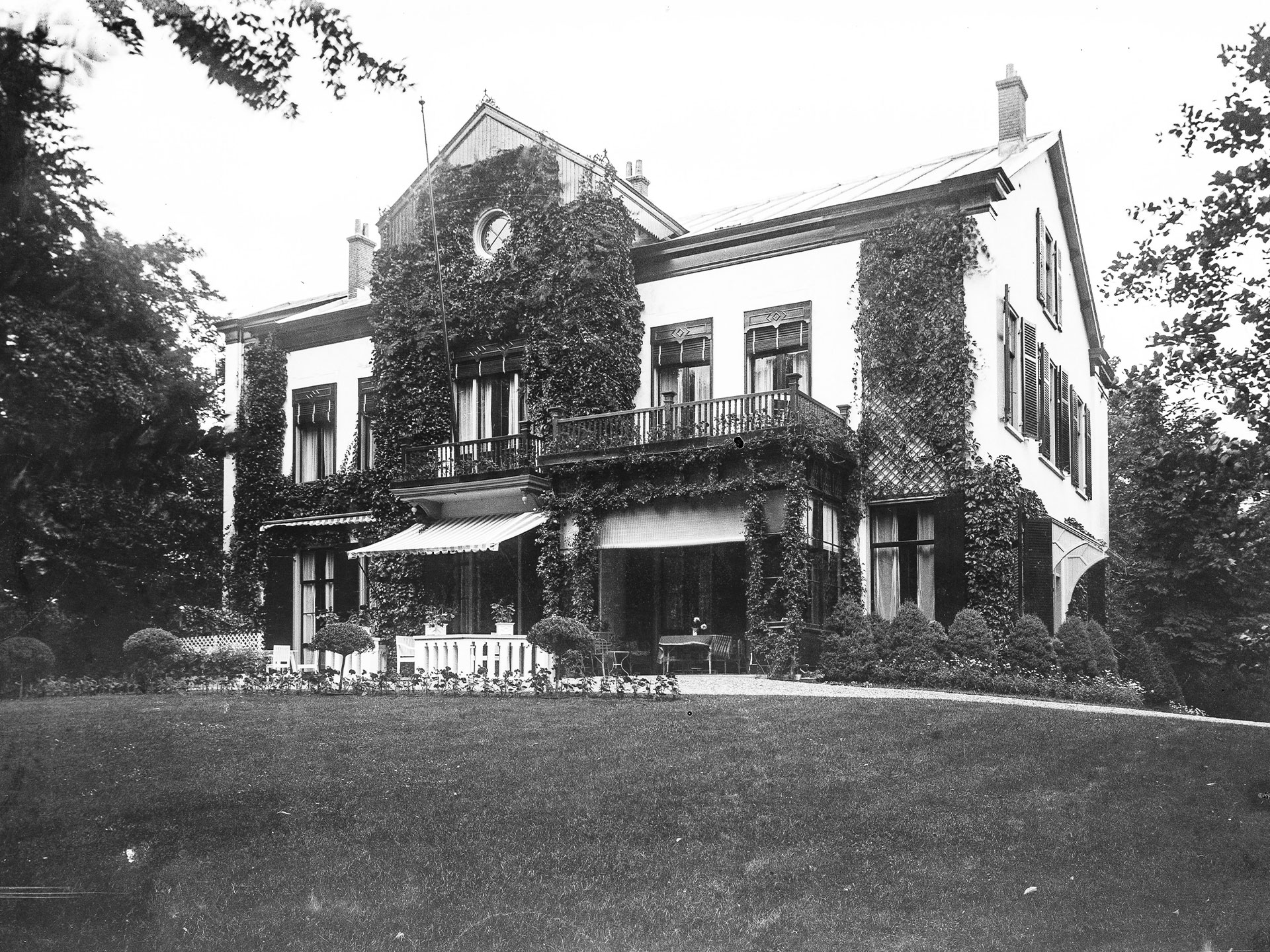 Landgoed Beukenhorst Driebergen archief foto ca. 1916 Landgoed Beukenhorst Driebergen archief foto ca. 1916
